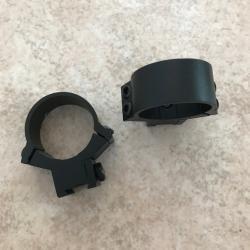 Colliers rail 11mm, optique 30mm