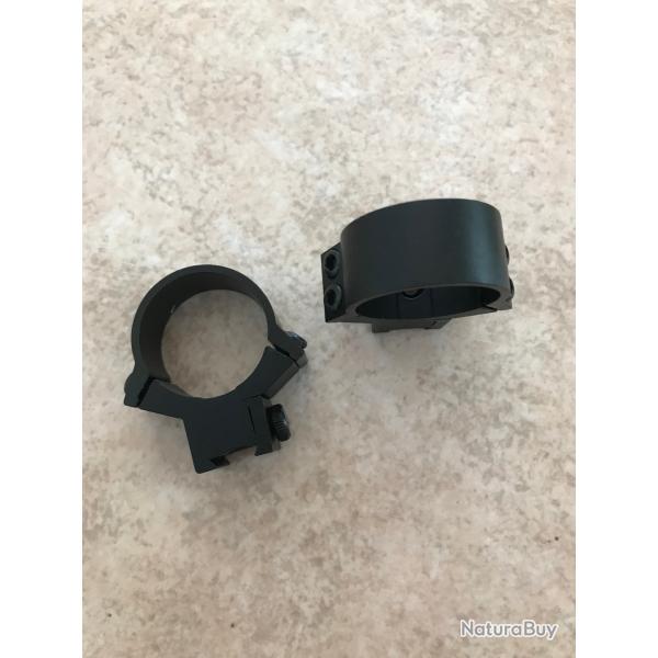 Colliers rail 11mm, optique 30mm