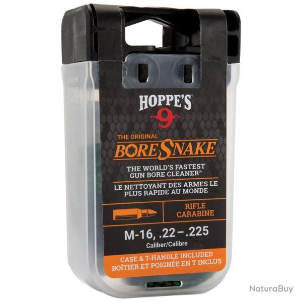 HOPPE'S CORDON NETTOYAGE BORESNAKE CARABINE CAL. M16/M4 - .22 - .225