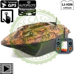 Bateau Amorceur Carp Design V80 Evo+ Echo GPS Camo (Occasion)