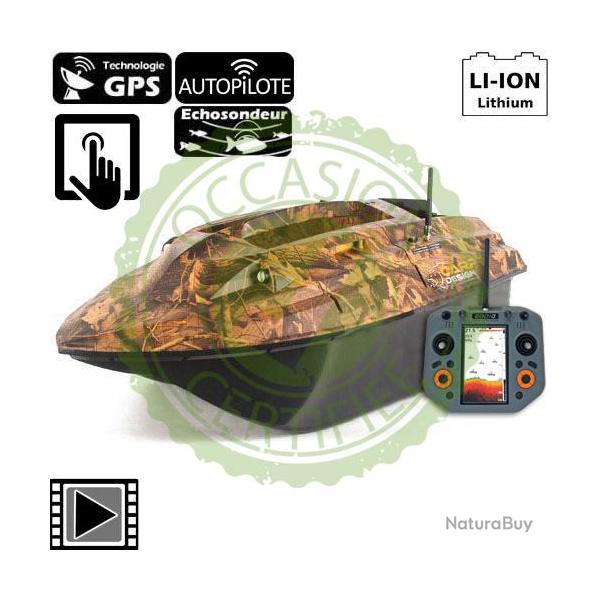 Bateau Amorceur Carp Design V80 Evo+ Echo GPS Camo (Occasion)