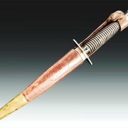 DAGUE LE COMMANDO SUPER NOGENT INOX PARACHISTISTE INDOCHINE France XXè