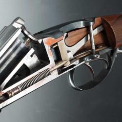 FUSIL DE CHASSE IDEAL 1888 EN COUPE DIDACTIQUE D'USINE MANUFACTURE ARMES ET CYCLE SAINT-&Eacute;TIENNE XIX&egrave;