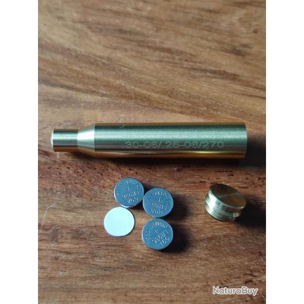 Balle laser de rglage lunette de tir ou point rouge calibre 30-06 ,25-06 , 270 et 280 remington