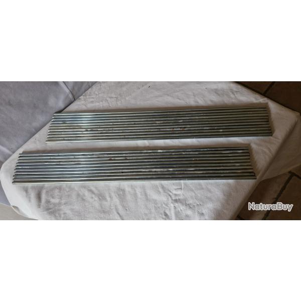 20 tubes creux en m�tal longueur d'1 tube 85,5cm diam�tre int�rieur 8mm diam�tre ext�rieur 9mm