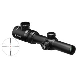 Lunette VORTEX Crossfire II 1-4x24 - réticule lumineux
