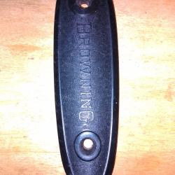 Plaque de couche browning 130x40,5mmEntre axe 84mm