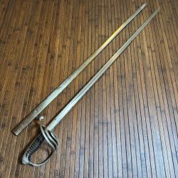BEAU SABRE FRANÇAIS 1882 G. BARRÉ A PARIS WW1