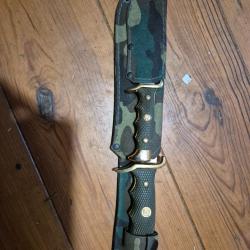 Magnifique double couteaux Ranger's. De type Bowie