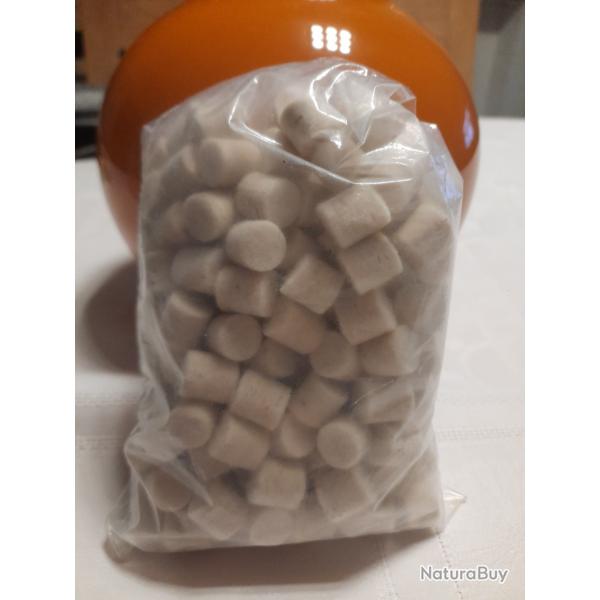 Bourres feutre 44/45 10mm pour rvolver ou pistolet poudre noire