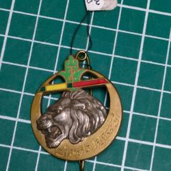 INSIGNE 2eme REGIMENT DE TIRAILLEURS ALGERIENS, 2EME RTA DRAGO PARIS NICE OLIVIER METRA