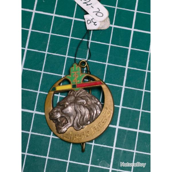 INSIGNE 2eme REGIMENT DE TIRAILLEURS ALGERIENS, 2EME RTA DRAGO PARIS NICE OLIVIER METRA