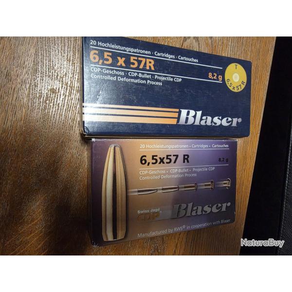 Blaser CDP 6,5x57R 8.2g/127gr
