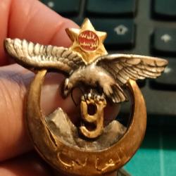 INSIGNE 9ème REGIMENT DE TIRAILLEURS ALGERIENS, 9EME RTA DRAGO BERANGER (3)