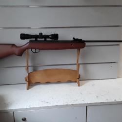 Carabine a plombs Crosman VANTAGE NP cal.4,5mm bois 19.9joules + lunette 4x32