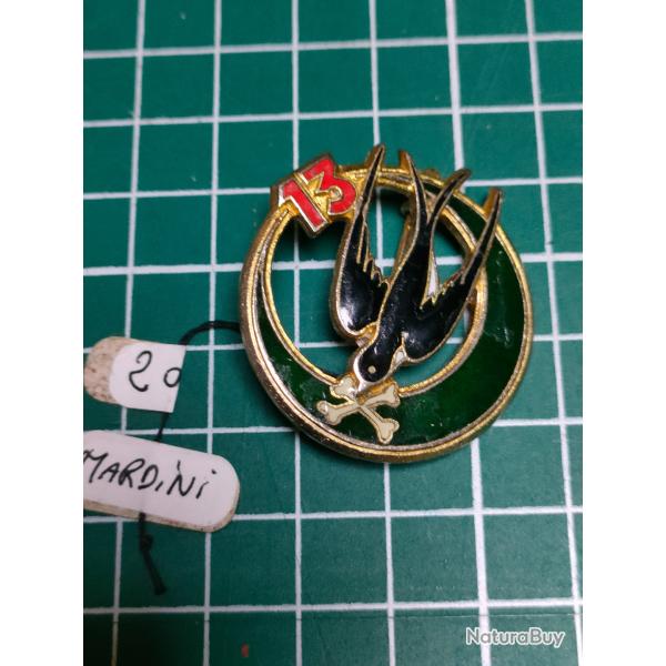 INSIGNE 13me REGIMENT DE TIRAILLEURS ALGERIENS, 13EME RTA MARDINI