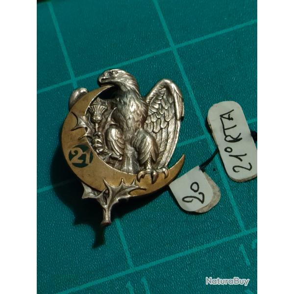 INSIGNE 21me REGIMENT DE TIRAILLEURS ALGERIENS, 21EME DRAGO PARIS (1)