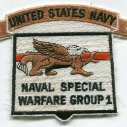 Patch US Navy Naval Special Warfare Group 1