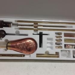 Coffret luxe d'accessoires de nettoyage/ entretien poudre noire cal.36/ 45