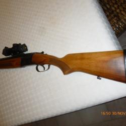 FUSIL CANON COUR CAL. 12 AVEC POINT ROUGE