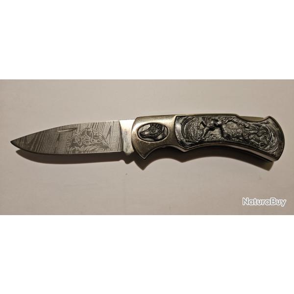 COUTEAU PLIANT CERF