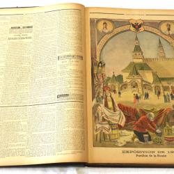 Le petit journal illustré relié année 1900