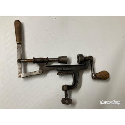 ANCIEN SERTISSEUR DE CARTOUCHES CAL16 - G D - OUTIL DE CHASSE