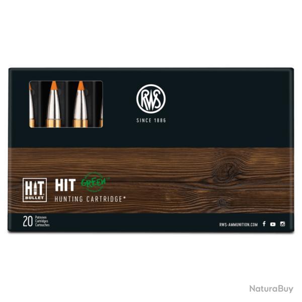 CARTOUCHES RWS calibre 30-06 HIT 165g 10,7g x20