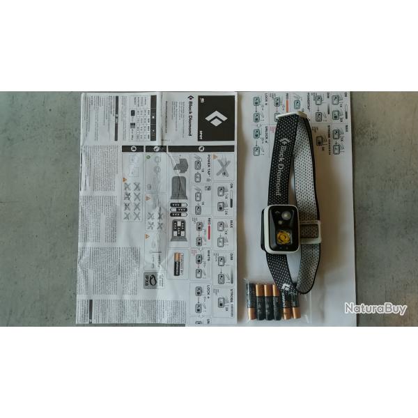 Lampe frontale "BLACK DIAMOND - SPOT 300" - Comme neuve