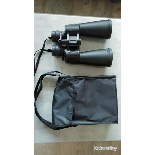 Paire de jumelles "MAGINON" - Zoom 10-30 x 60 mm FF + pochette noir nylon - Comme neuves