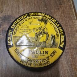 1 boite de graisse noire de 100 grammes P. Paulin