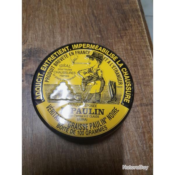 1 boite de graisse noire de 100 grammes P. Paulin