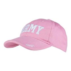 Casquette baseball rose "Army"