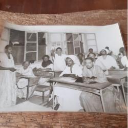 Mauritanie. Photo de presse originale prise le jour de l'indépendance en 1958