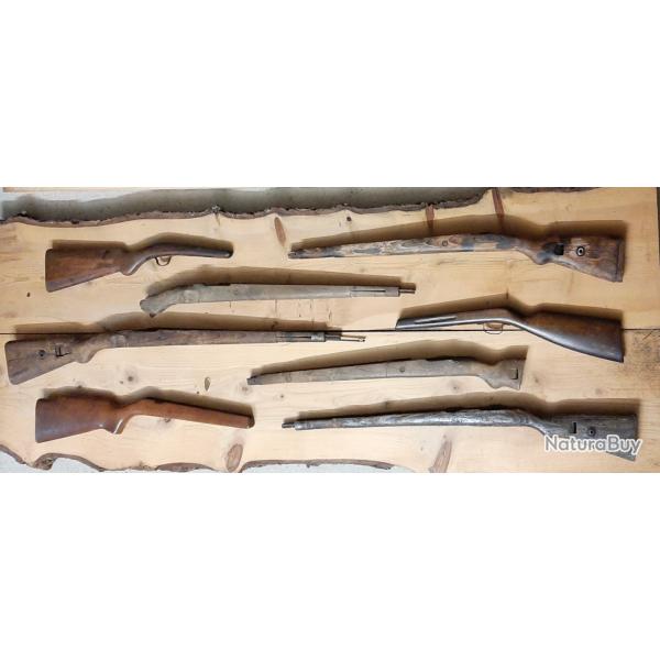 lot de crosses mauser & autre