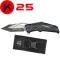 petites annonces chasse pêche : Couteau pliant tactique K25 18790 Android noir - 1 sans prix de réserve