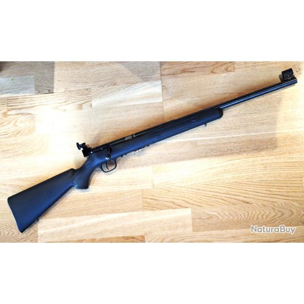 Jolie petite carabine 22LR SAVAGE Mk II Canada, canon lourd, dioptre Williams, tat neuf