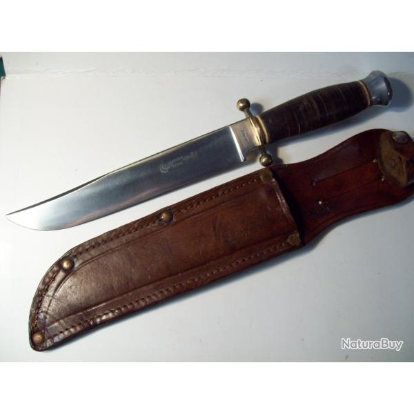 couteau ancien SABATIER jeune acier forg� ann�e 1950