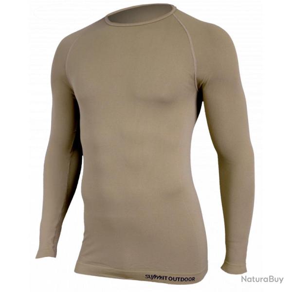Tee-shirt Sahara Active Line - Temps Chaud - Beige S