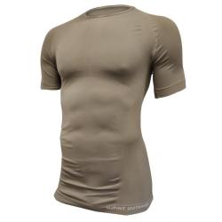 Maillot technique ACTION Technical Line Climat temp&eacute;r&eacute; Beige
