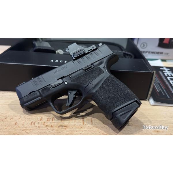 springfield armory Hellcat 9mm + point rouge VORTEX CCW + holster port discret