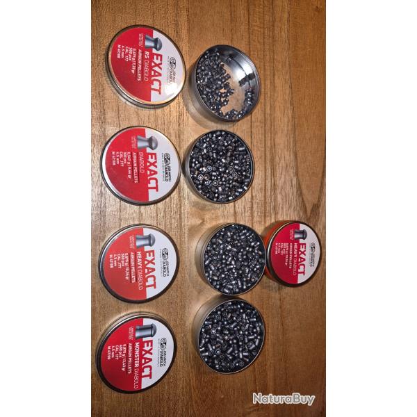 Boites de plomb 4.5mm