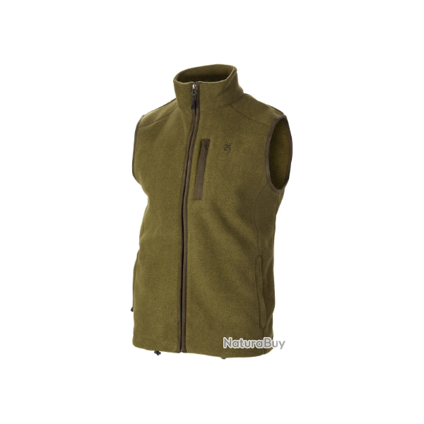 Gilet sans manche polaire Summit olive BROWNING-S