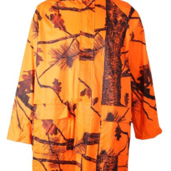 Veste de pluie camouflage orange Fire TREELAND-3XL