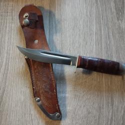 Couteau droit chasse Finlandais