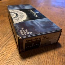 Boîte de 20 cartouches FÉDÉRAL, calibre 375 H&H Mag, ogive 270 grains SOFT POINT