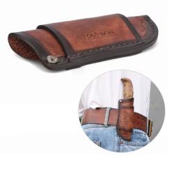 Etui cuir fourreau avec boucle de ceinture (2)
