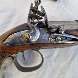 PISTOLET XVIIIE A SILEX