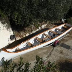 cano&eacute;   grand   rabaska am&eacute;rindien  7 m