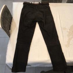 Pantalon cuir marron LOVERGREEN taille 40